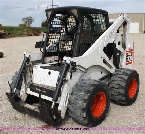 2000 bobcat 873g high lift skid steer|bobcat 873 loader specs.